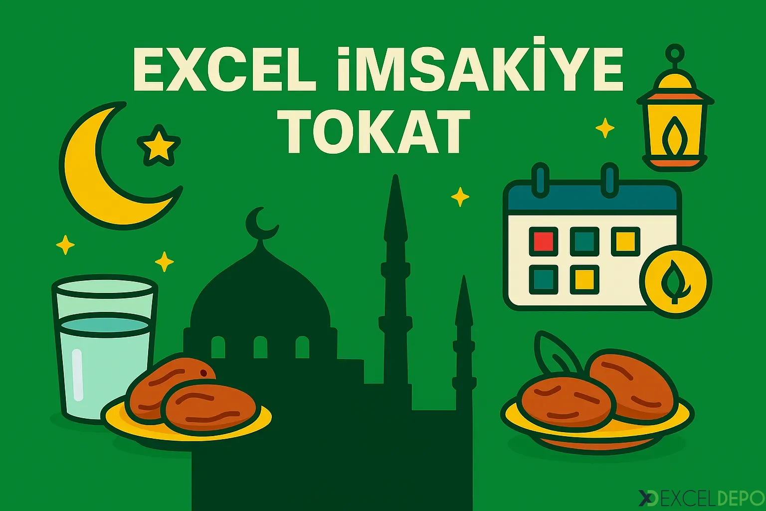 Kaynak 'Excel İmsakiye Tokat'
