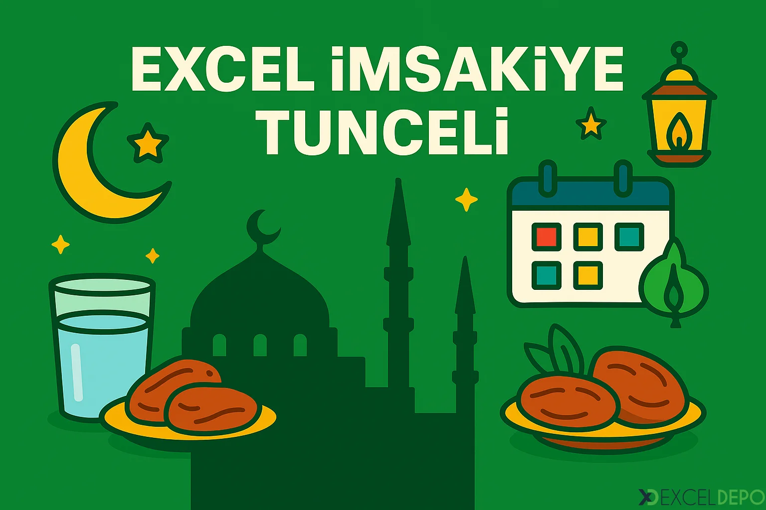 Kaynak 'Excel İmsakiye Tunceli'