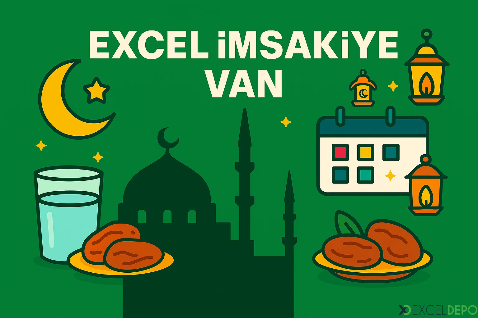 Kaynak 'Excel İmsakiye Van'