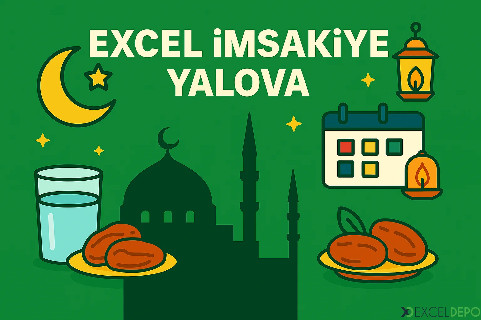 Kaynak 'Excel İmsakiye Yalova'
