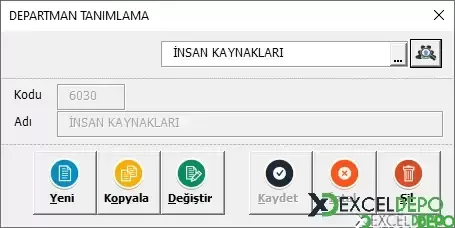 Excelden Accesse Kayıt Yapma