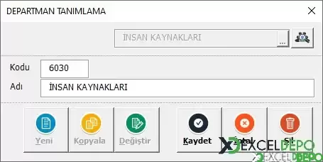 Excelden Accesse Kayıt Yapma