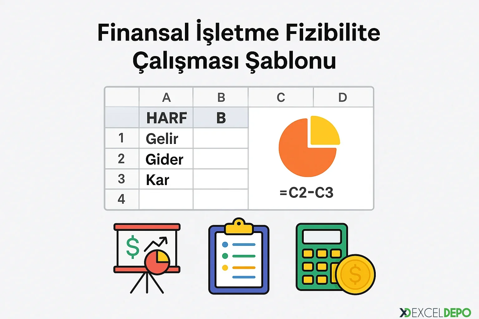 Finansal İşletme Fizibilite Çalışması Şablonu