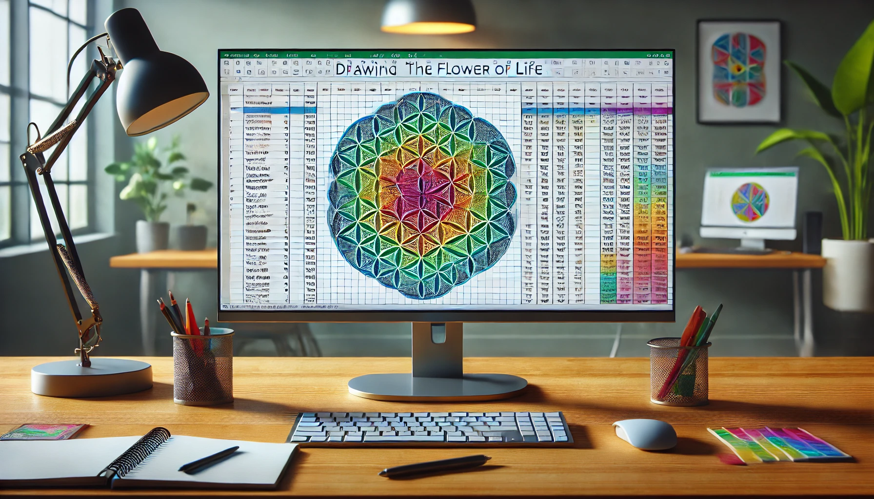 Flower Of Life Çizme