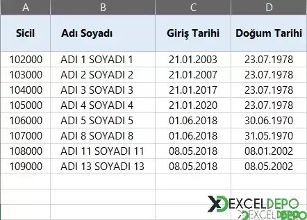 Formül ile Yıllık İzin Hakedişi Hesaplama-1.png