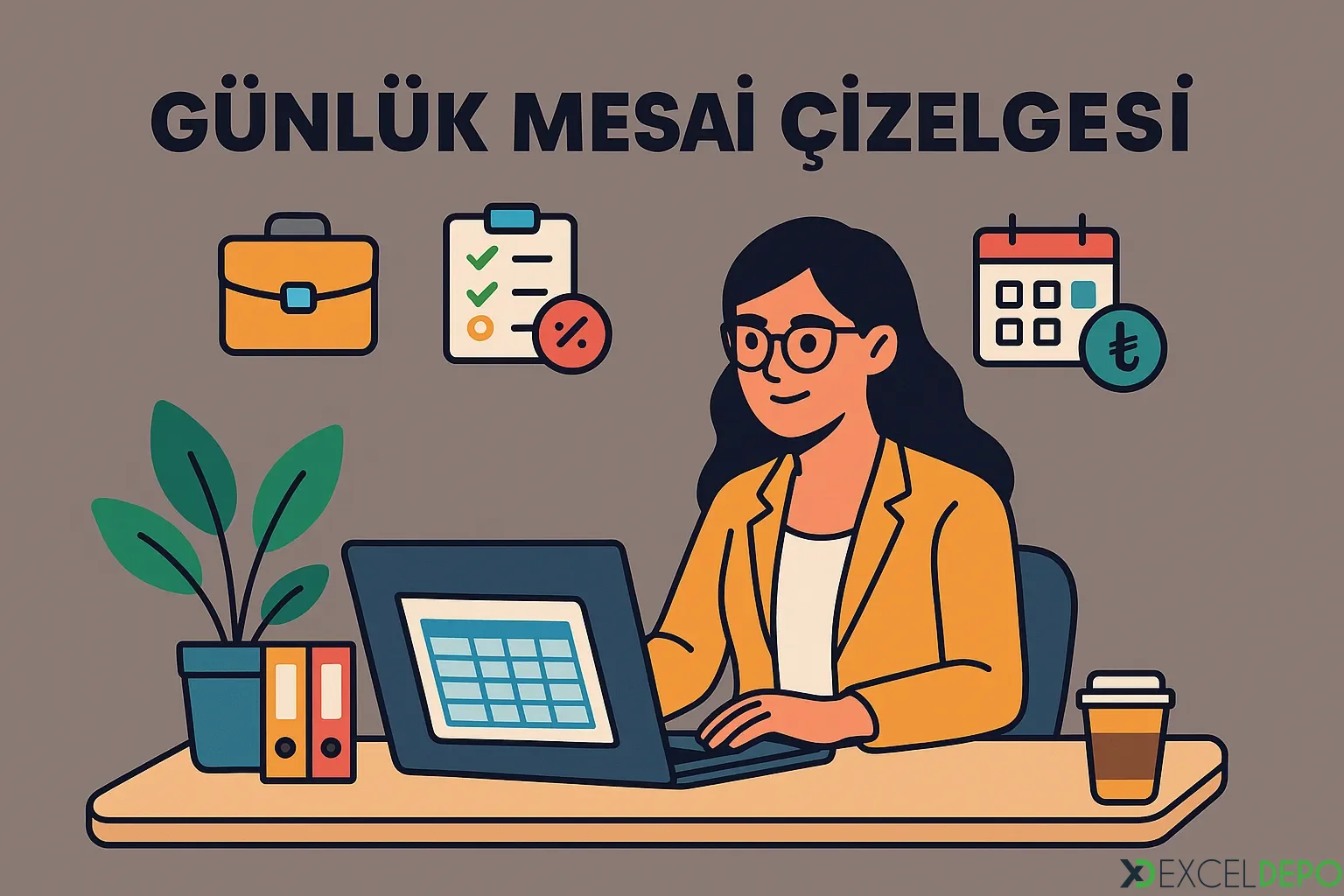 Günlük Mesai Çizelgesi