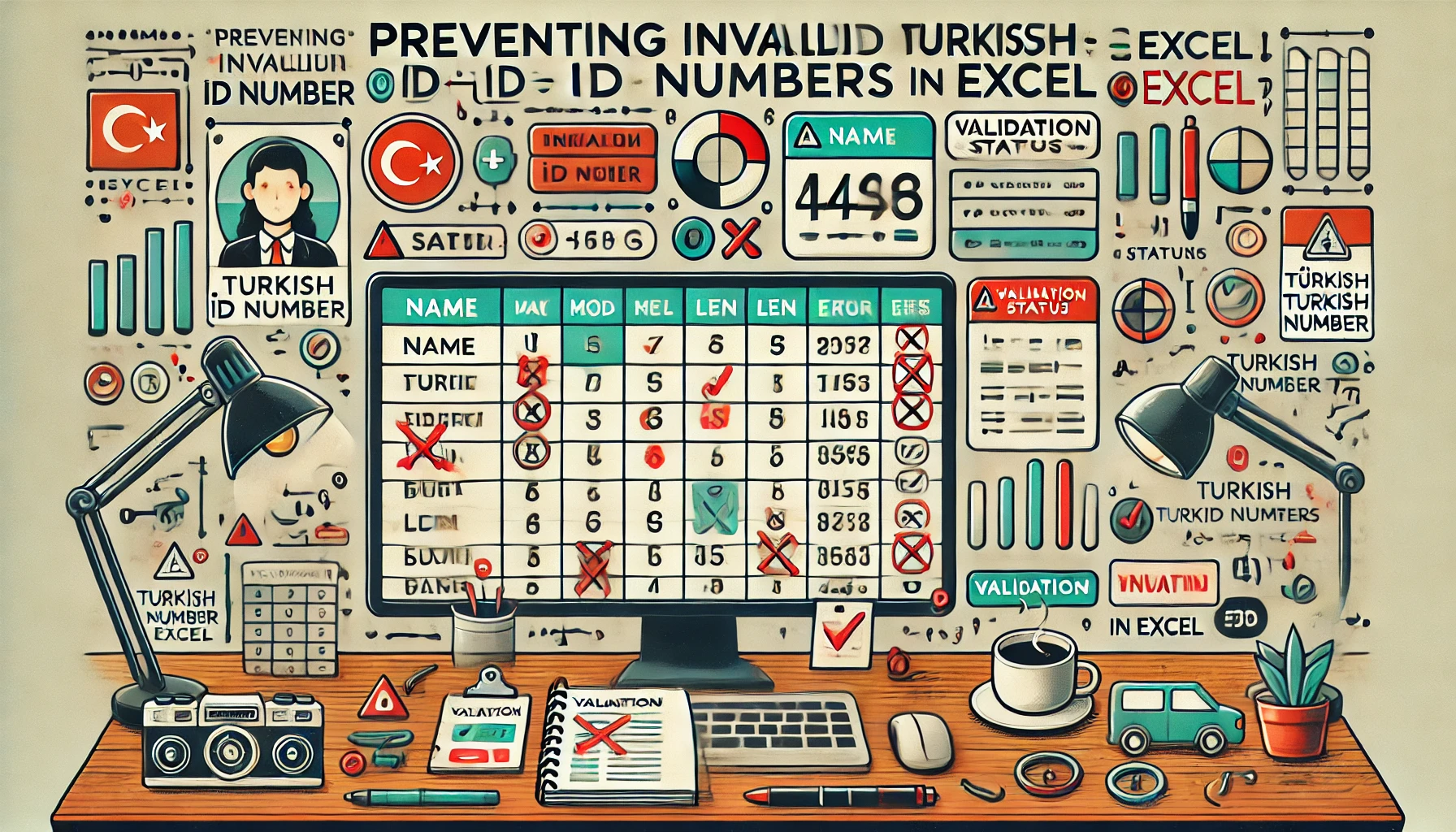 Hatalı TC Kimlik Numaralarını Engelleme