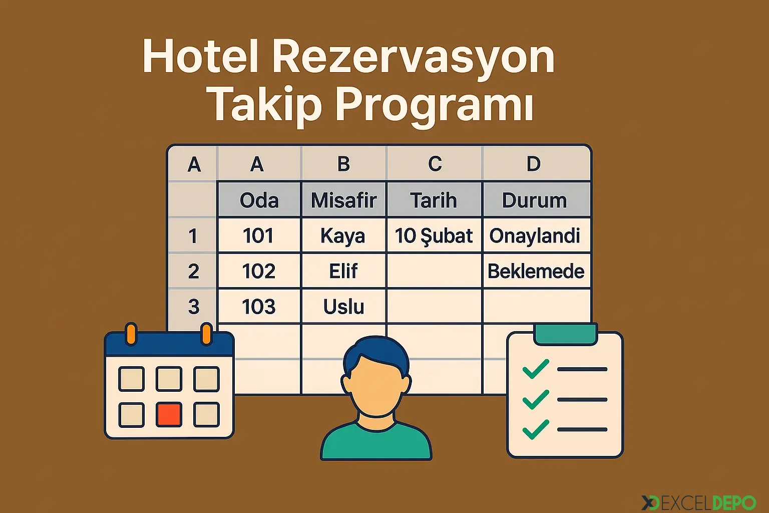 Hotel Rezervasyon Takip Programı