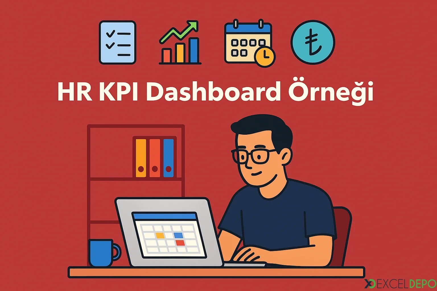 Kaynak 'HR KPI Dashboard Örneği'