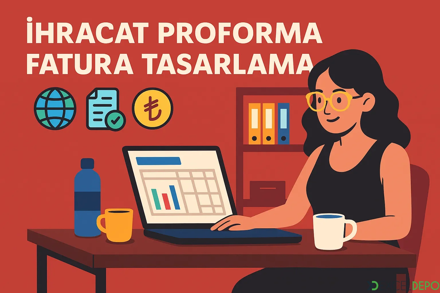 Kaynak 'İhracat Proforma Fatura Tasarlama'