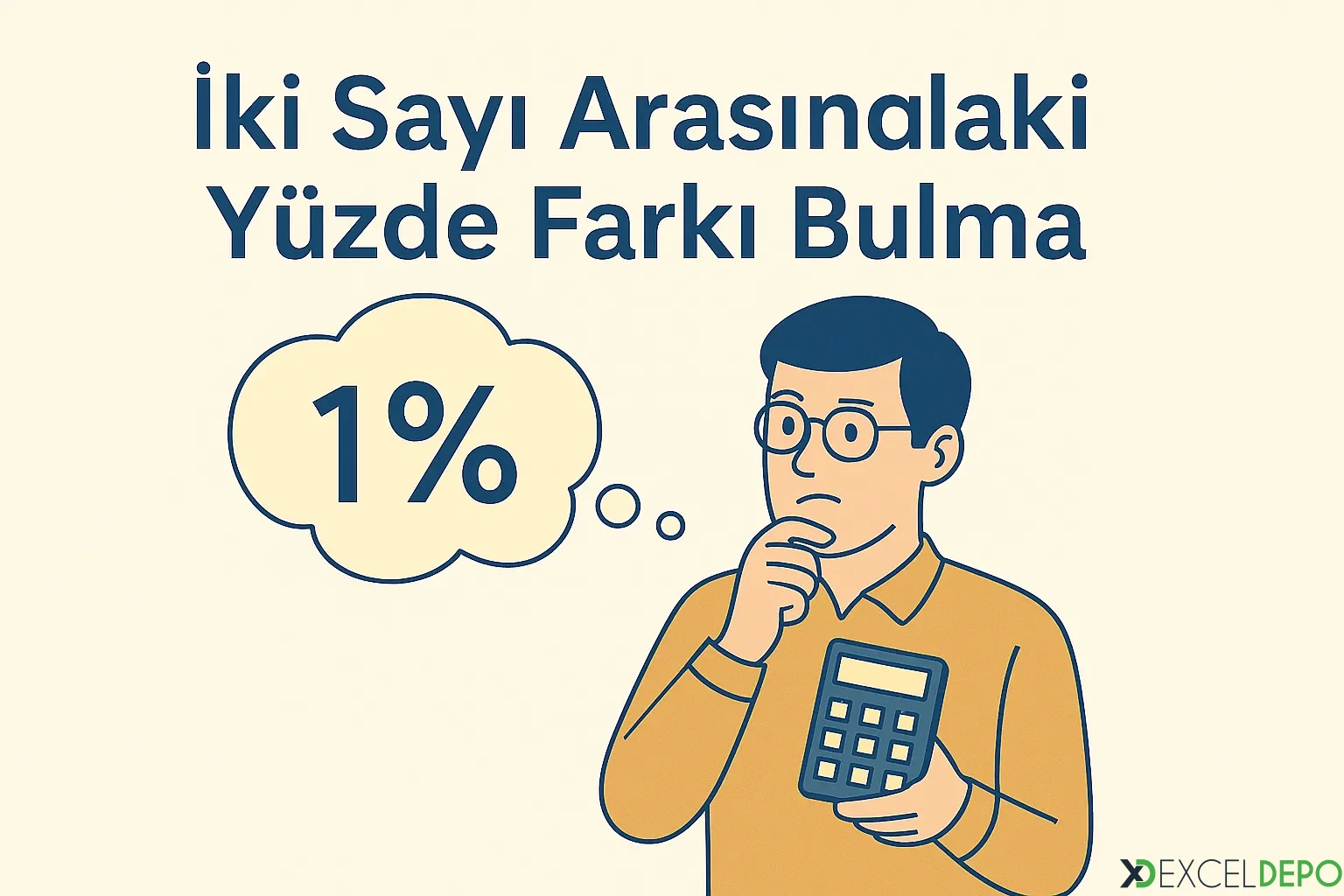 Dosya 'İki Sayı Arasındaki Yüzde Farkı Bulma'