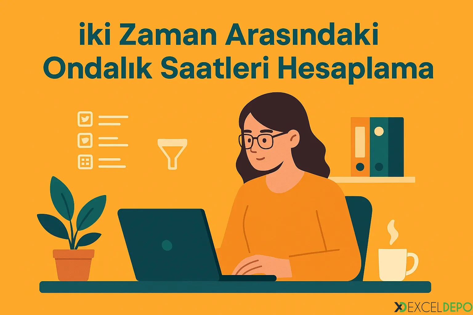 İki Zaman Arasındaki Ondalık Saatleri Hesaplama