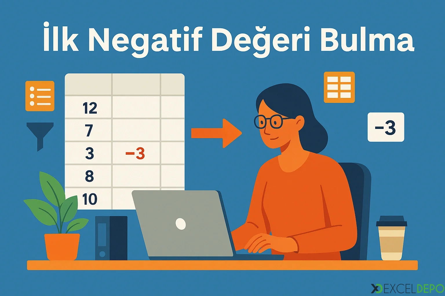 İlk Negatif Değeri Bulma