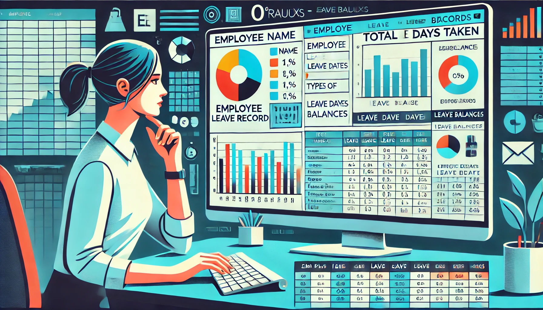 İzin Takip Çizelgesi Dashboard Oluşturma