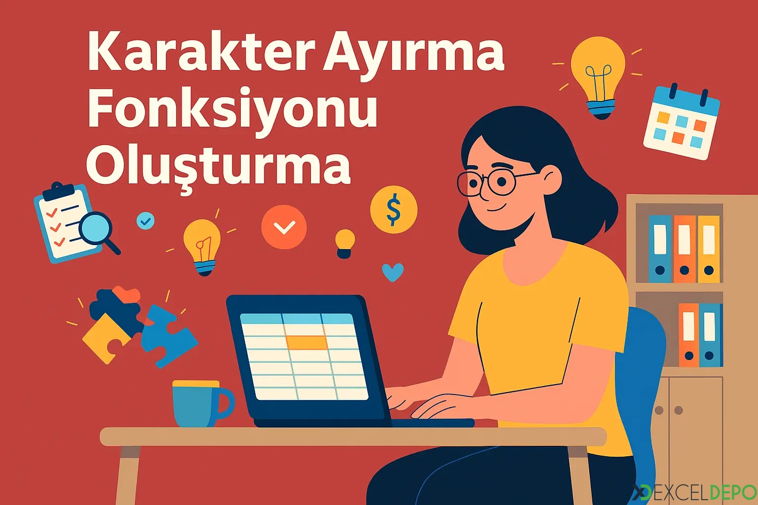 Karakter Ayırma Fonksiyonu Oluşturma