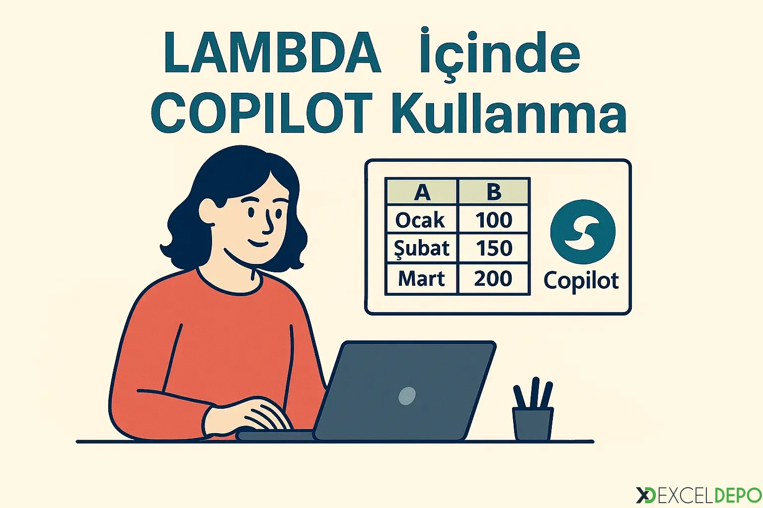 LAMBDA İçinde COPILOT Kullanma
