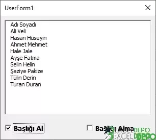 ListBox Nesnesine Seçeneğe Göre Veri Alma-2.webp