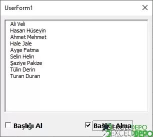 ListBox Nesnesine Seçeneğe Göre Veri Alma-3.webp
