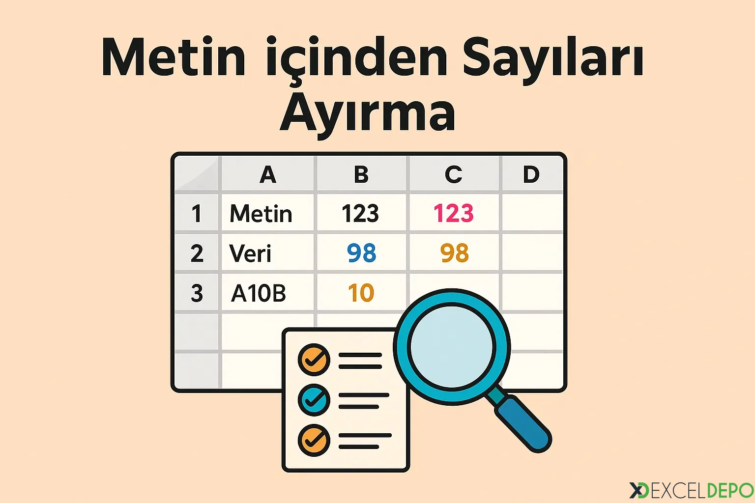 Kaynak 'Metin İçinden Sayıları Ayırma'