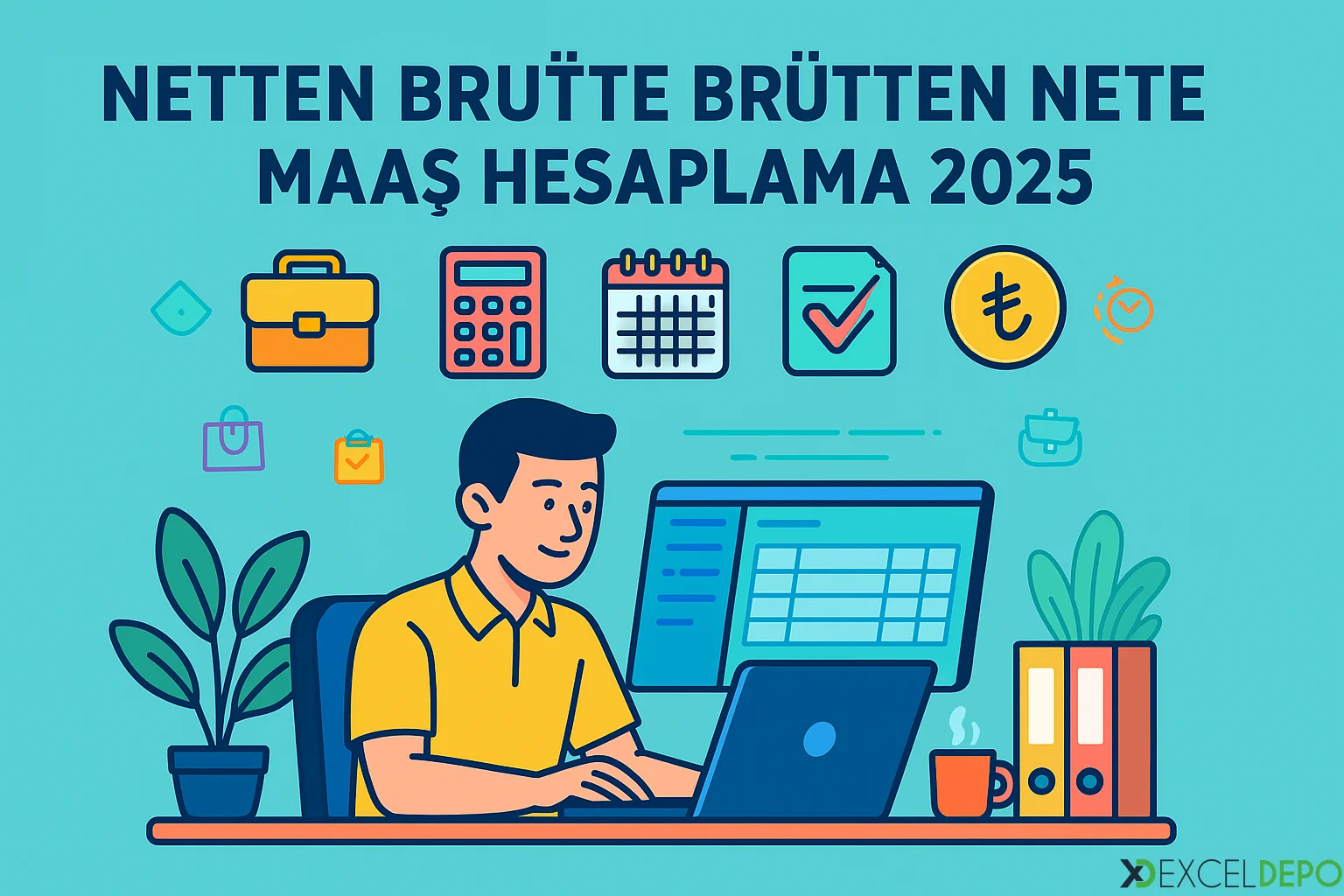 Netten Brüte Brütten Nete Maaş Hesaplama 2025