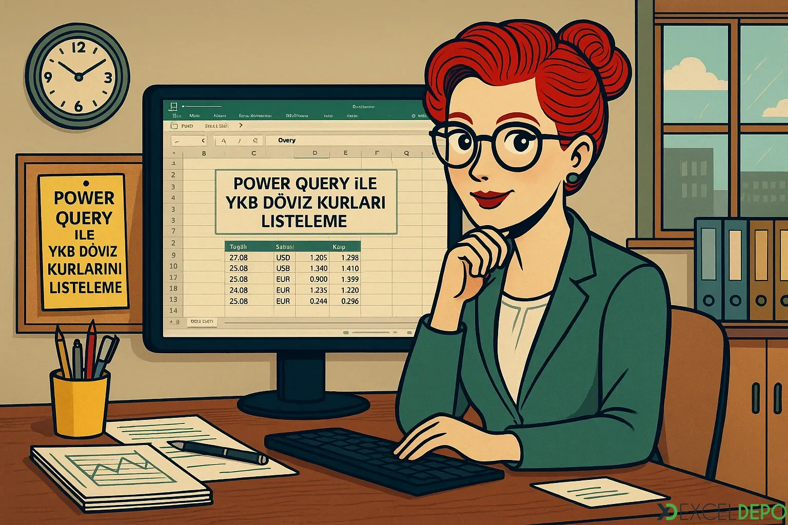 Dosya 'Power Query ile YKB Döviz Kurlarını Listeleme'