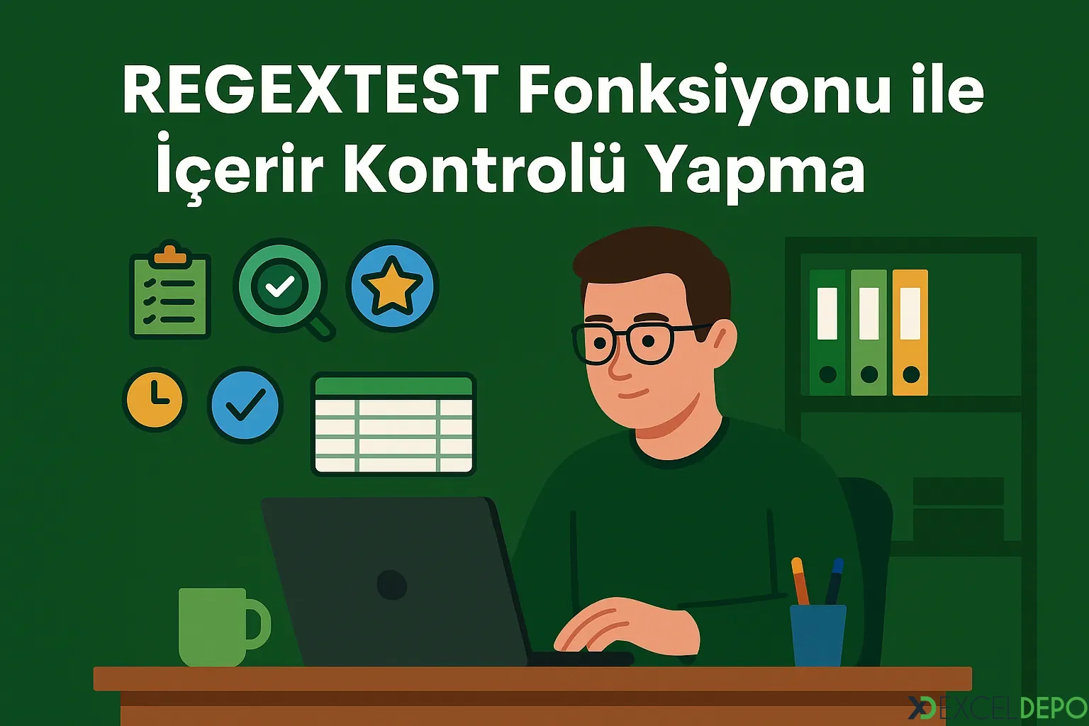 Dosya 'REGEXTEST Fonksiyonu ile İçerir Kontrolü Yapma'