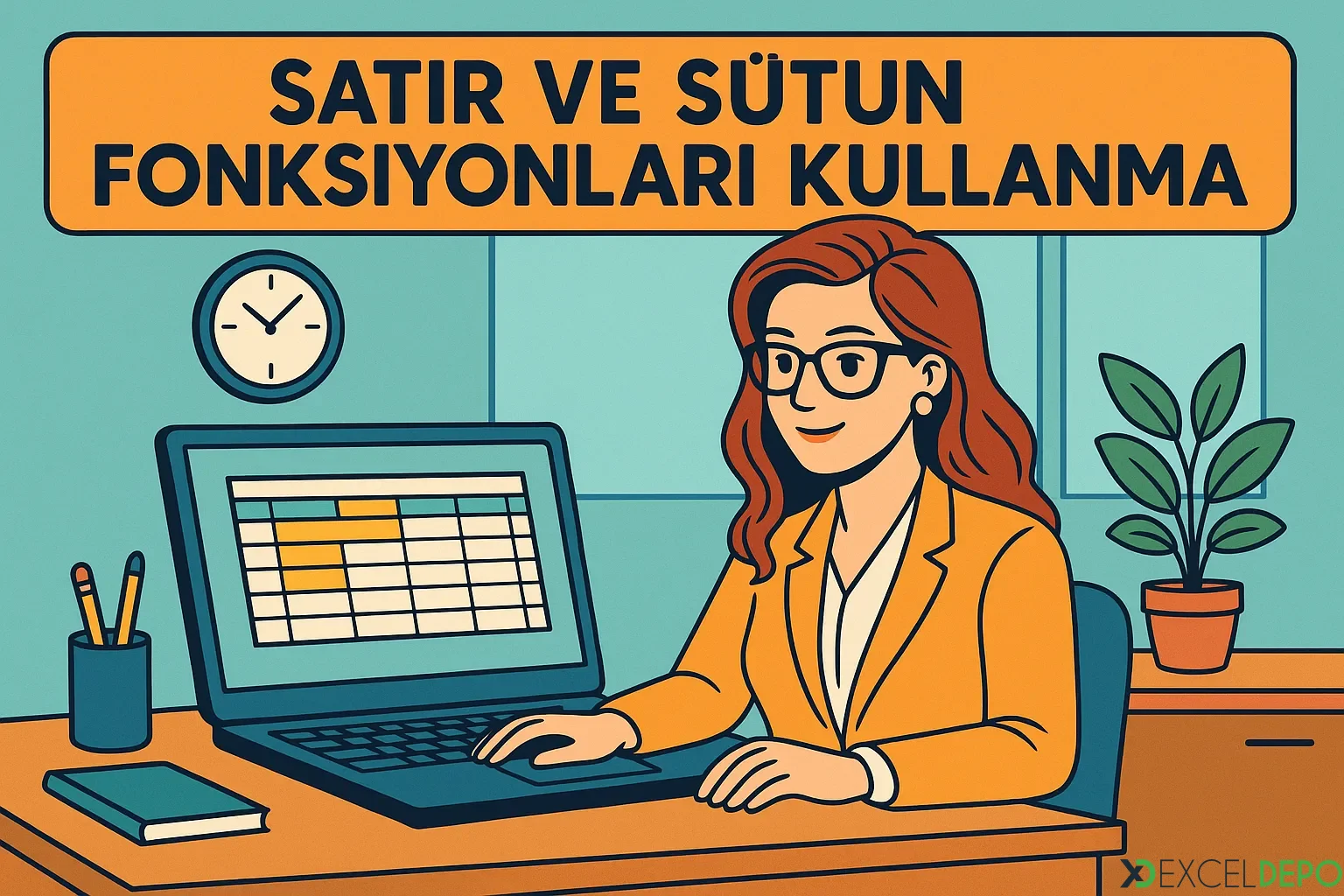 Dosya 'Satır ve Sütun Fonksiyonları Kullanma'