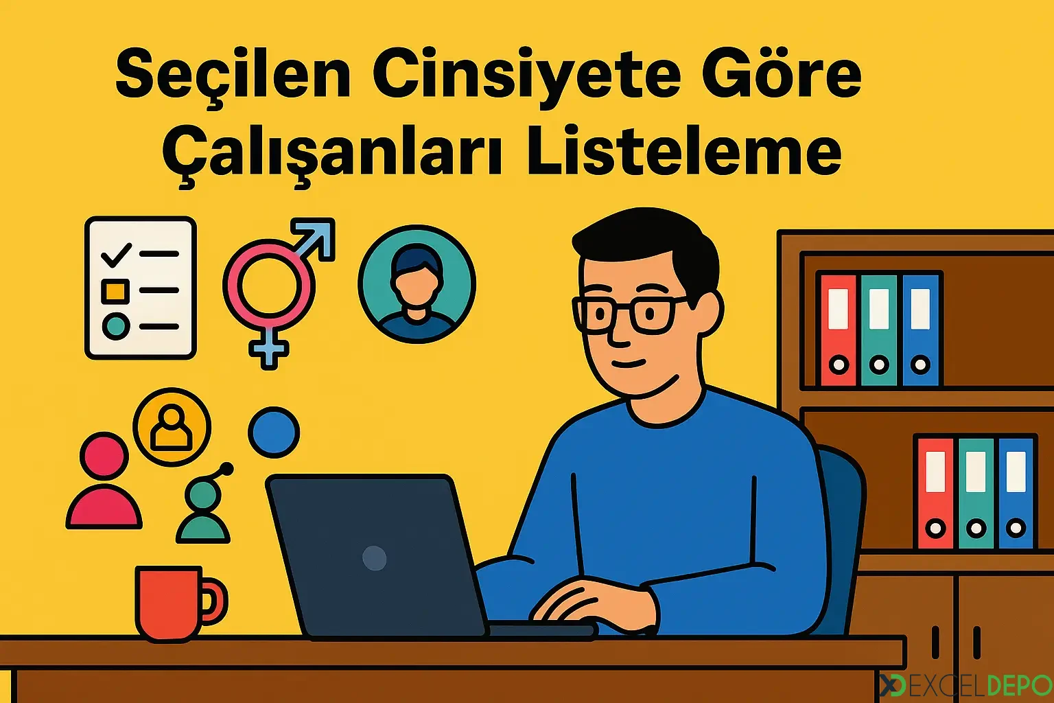 Kaynak 'Seçilen Cinsiyete Göre Çalışanları Listeleme'