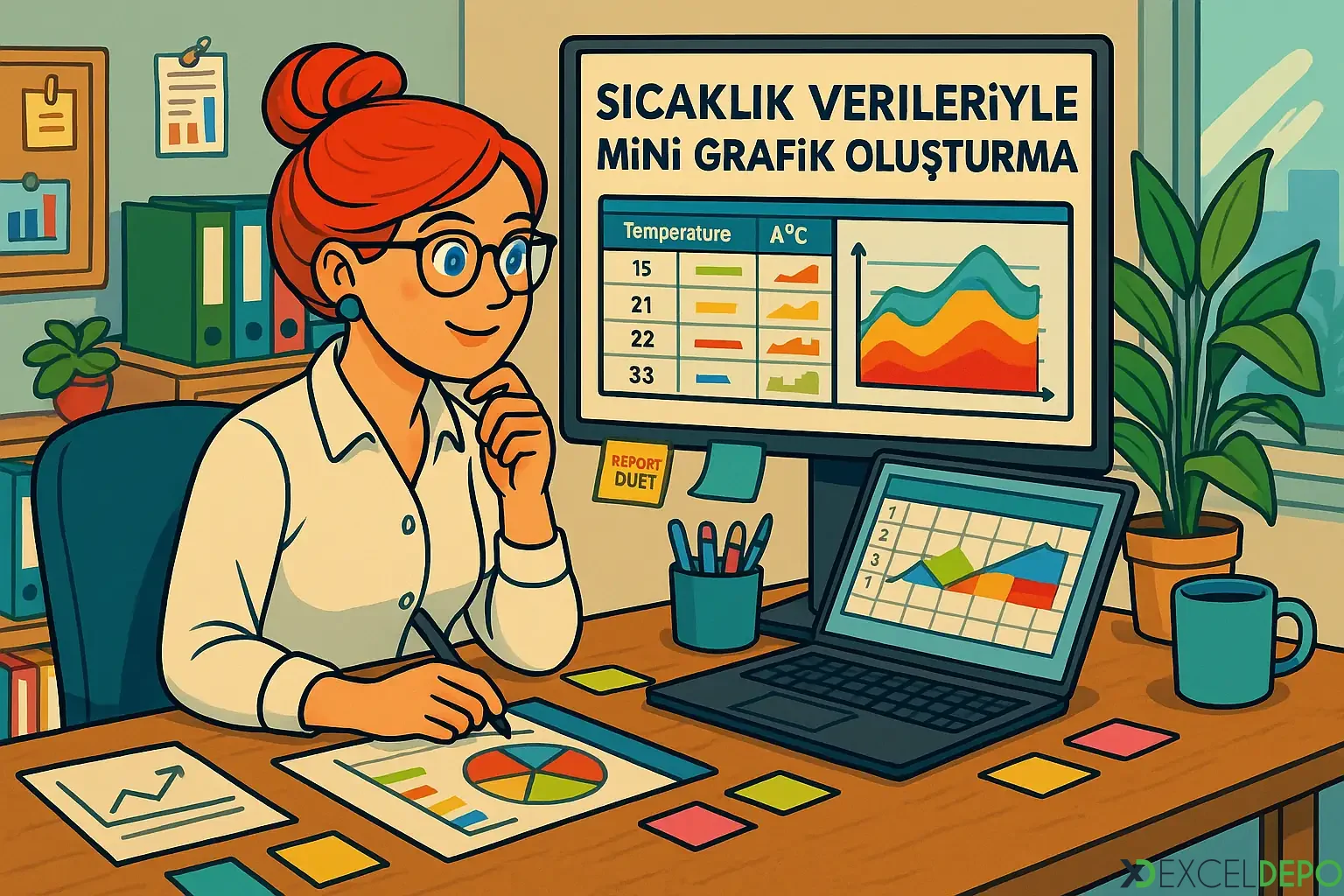 Dosya 'Sıcaklık Verileriyle Mini Grafik Oluşturma'