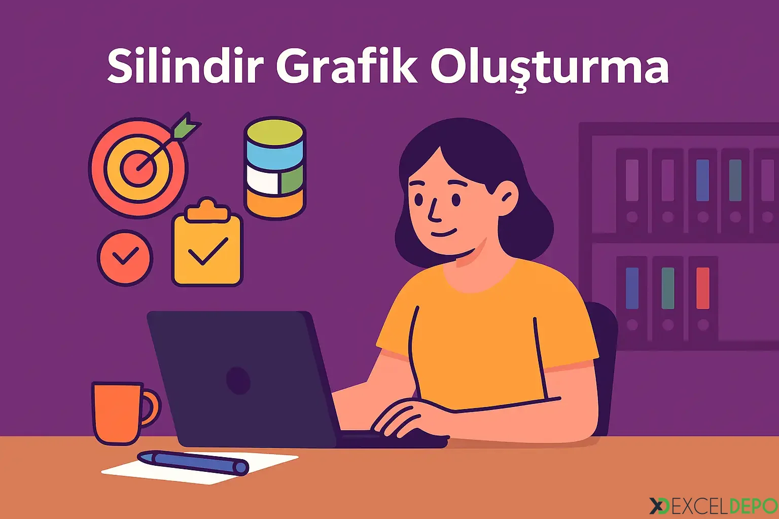 Kaynak 'Silindir Grafik Oluşturma'