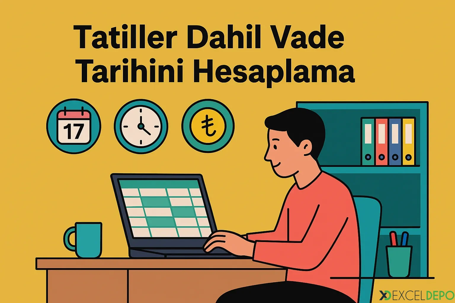 Tatiller Dahil Vade Tarihini Hesaplama