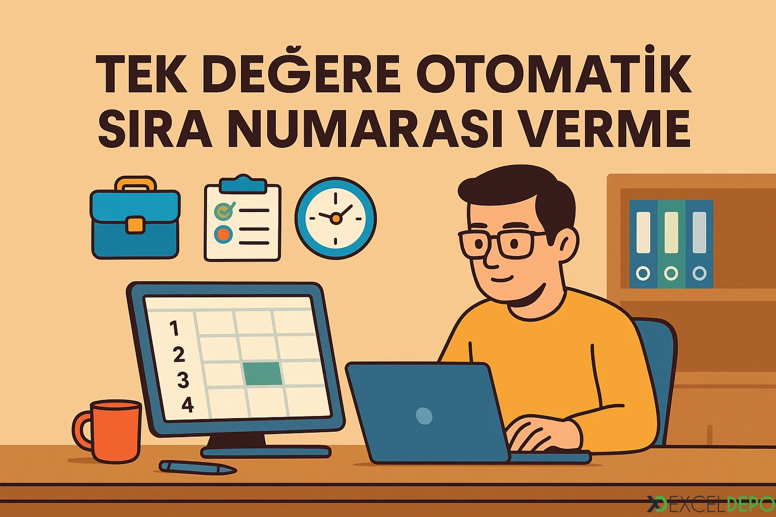 Kaynak 'Tek Değere Otomatik Sıra Numarası Verme'