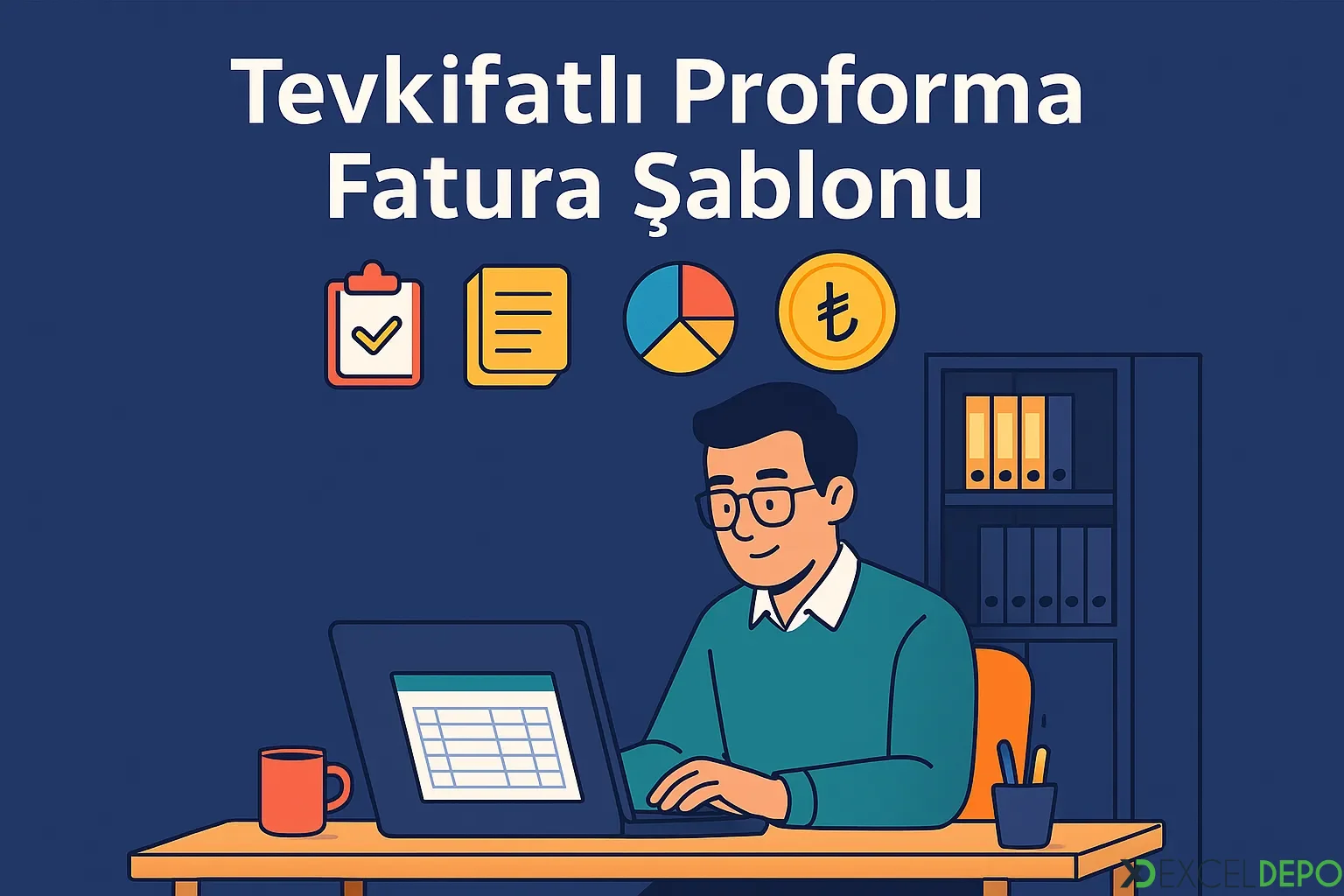 Kaynak 'Tevkifatli Proforma Fatura Şablonu'