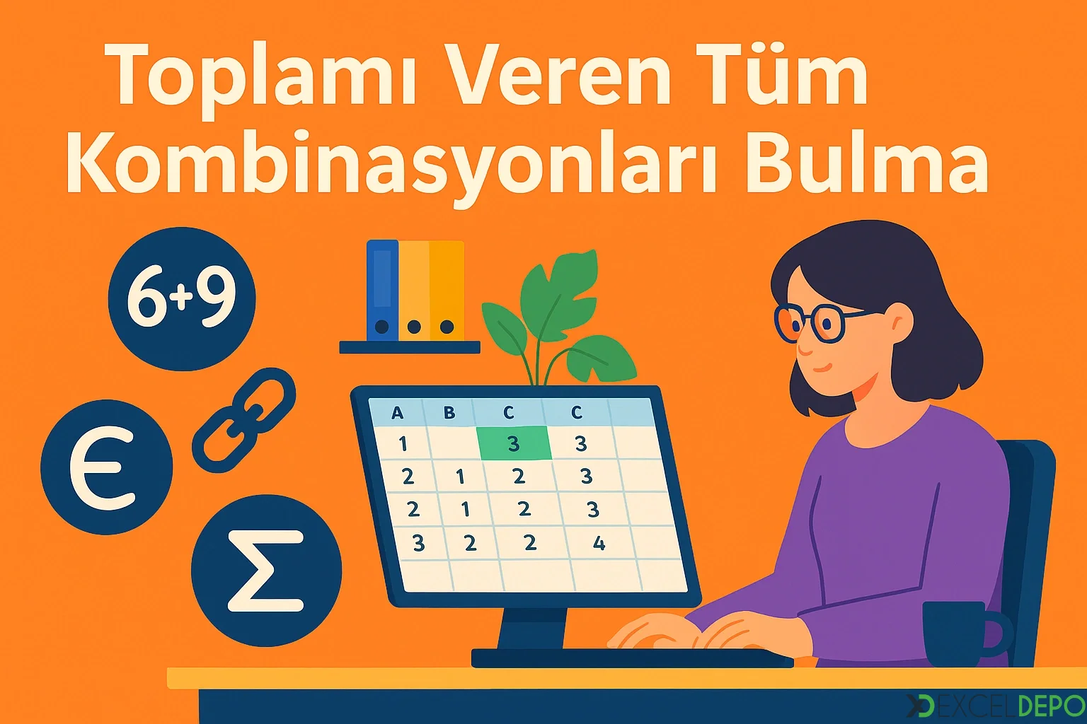 Toplamı Veren Tüm Kombinasyonları Bulma
