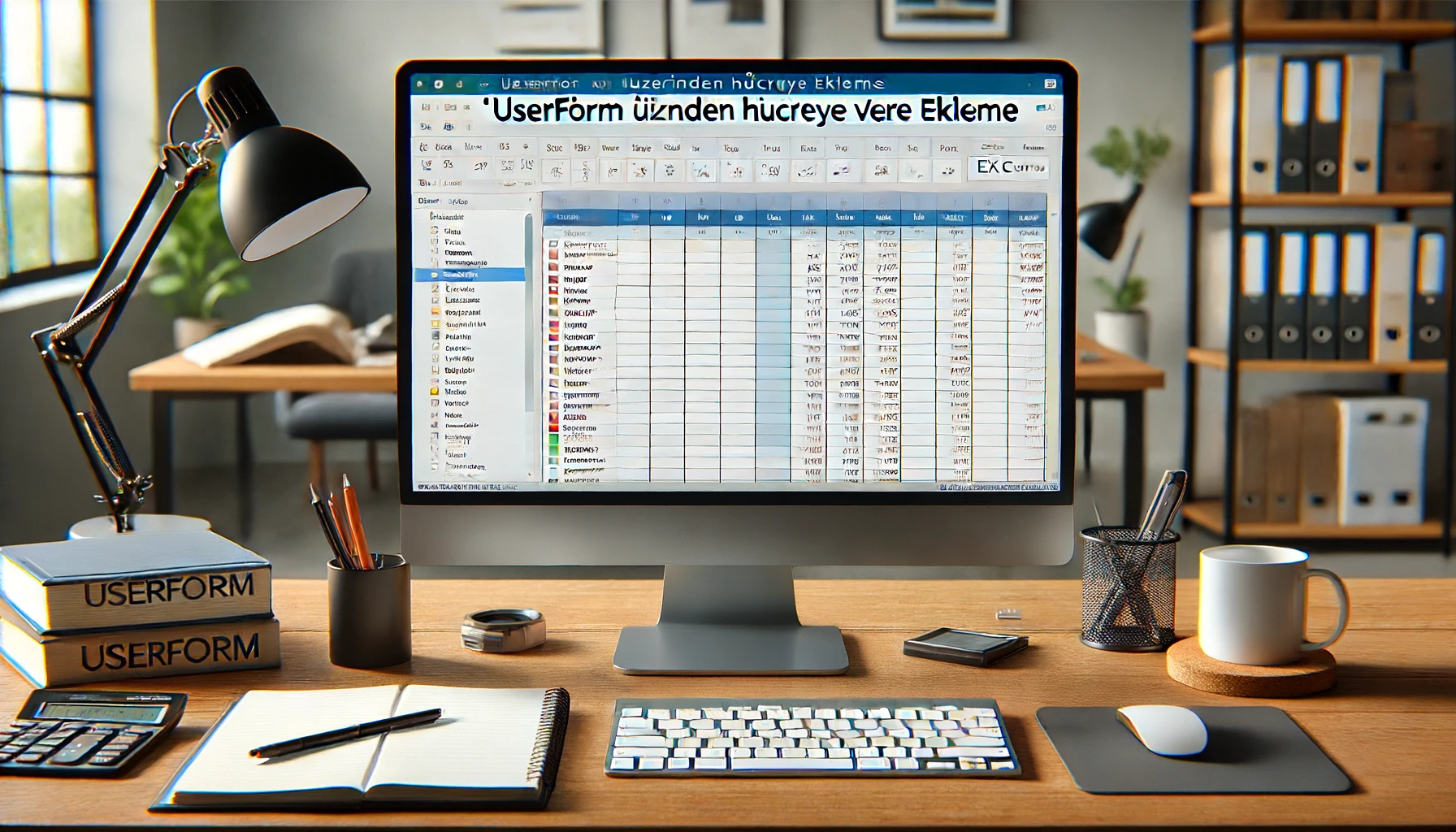 UserForm Üzerinden Hücreye Veri Ekleme