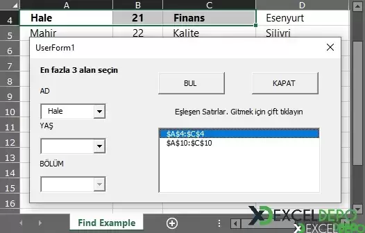 UserForm Üzerinden Kriter Bazlı Gelişmiş Bulma-5.webp