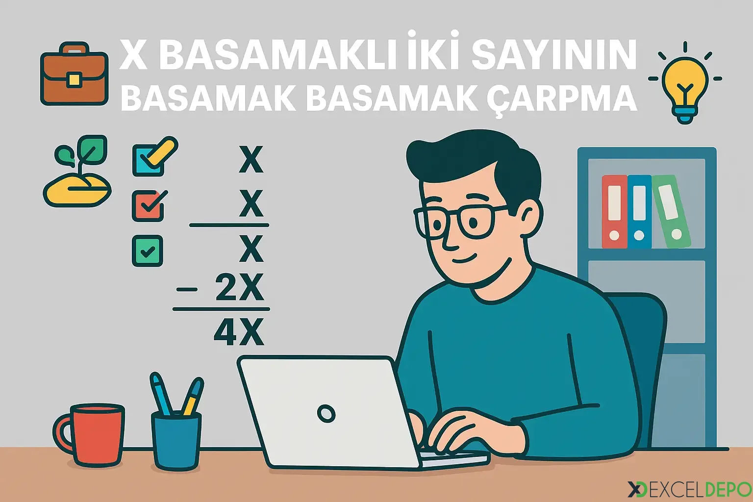 Kaynak 'X Basamaklı İki Sayının Basamak Basamak Çarpma'