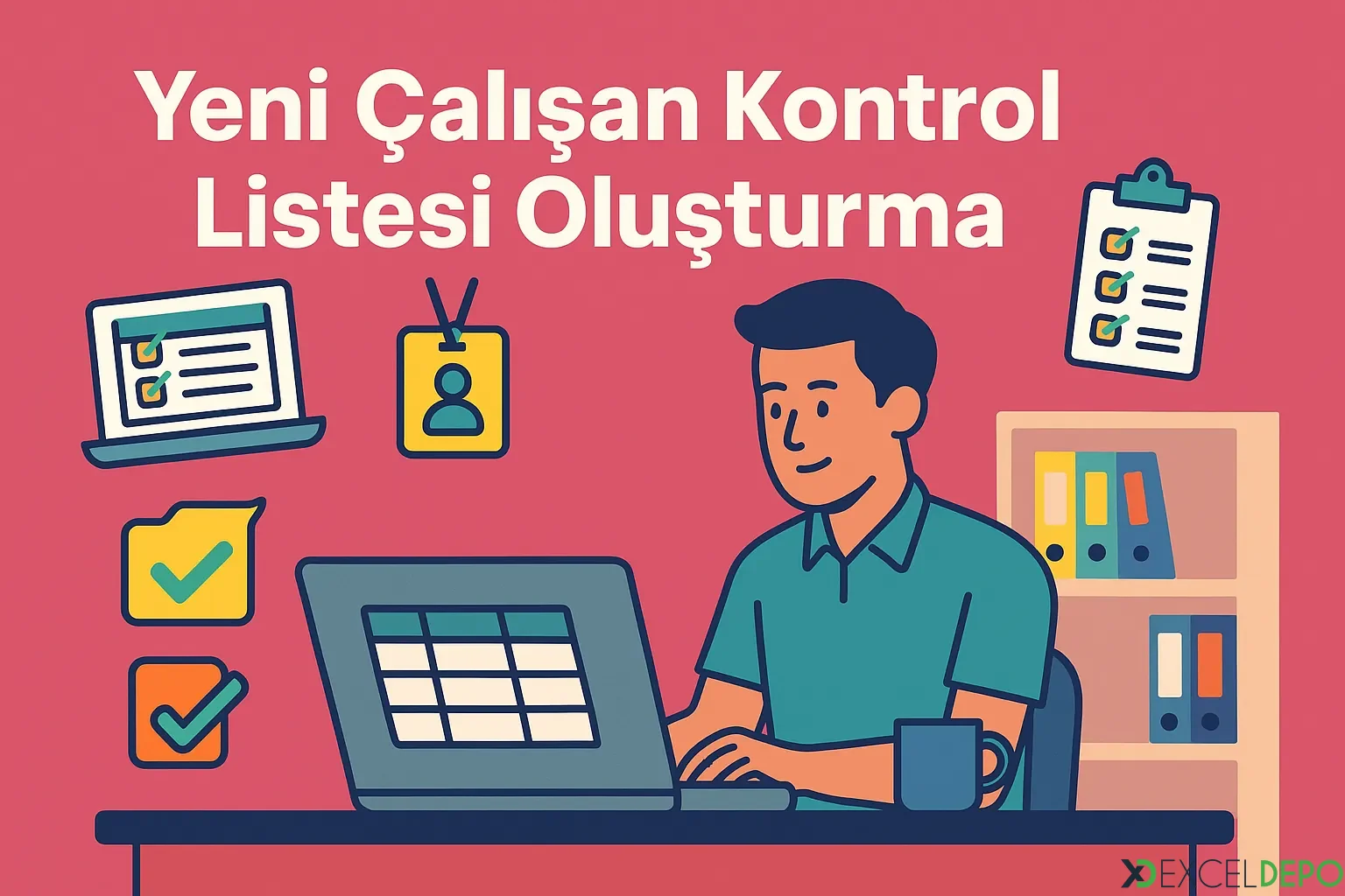 Kaynak 'Yeni Çalışan Kontrol Listesi Oluşturma'