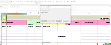 Run Time Error 424 Hatasını Çözme