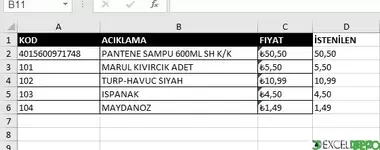 Para Biriminden TL Simgesini Kaldırma