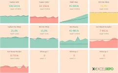 Finansal Değerler KPI Dashboard