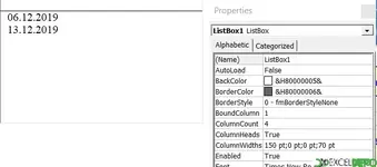 Sayfadan ListBox Nesnesine Veri Alma