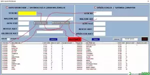 Stok ve Malzeme Adında Arama Yapma