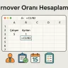 Turnover Oranı Hesaplama
