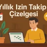 Yıllık İzin Takip Çizelgesi Excel - Personel İzin Takip ve Planlama Şablonu