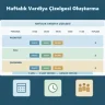 Haftalık Vardiya Çizelgesi Oluşturma