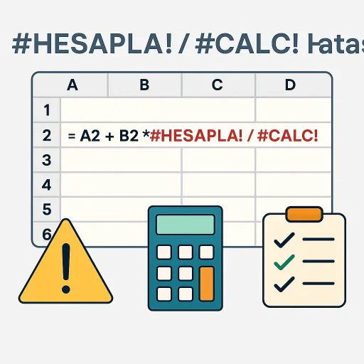 #HESAPLA! / #CALC! Hatası
