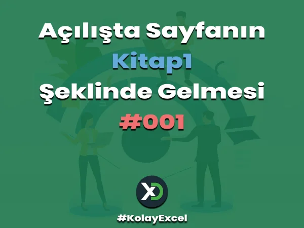 Açılışta Sayfayı Kitap1 Şeklinde Getirme