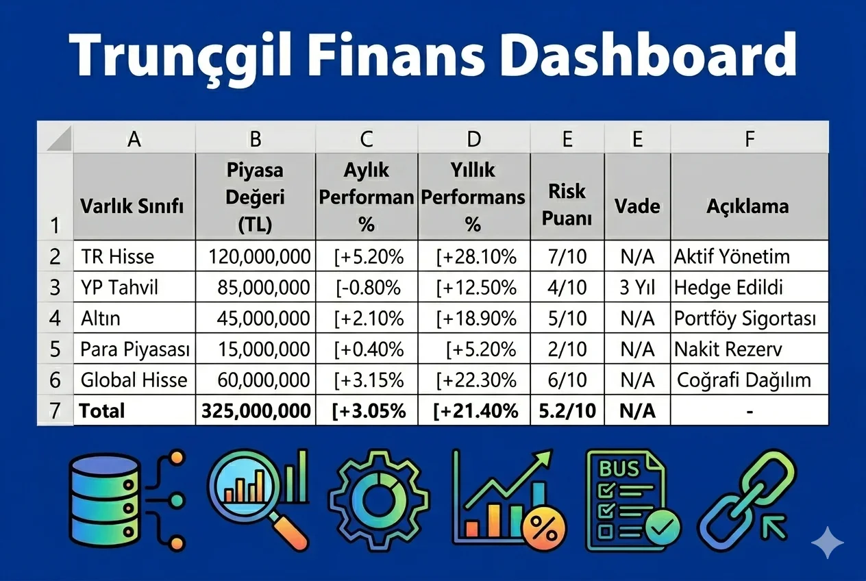 Trunçgil Finans Dahboard