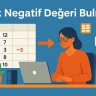 İlk Negatif Değeri Bulma